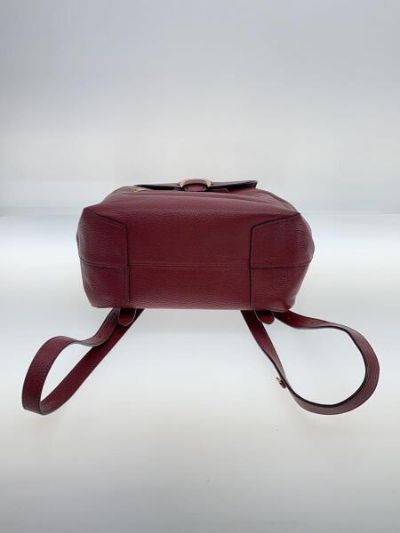 極美品 Coach バックパック リュック レッド C5648 ゴールド金具