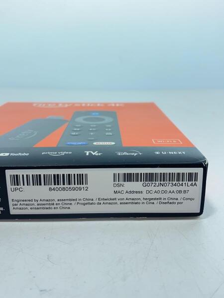 Amazon(アマゾン) / ビジュアルその他/fire stick 4k/ファイヤー