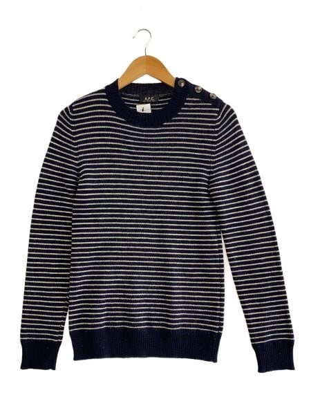 A.P.C.(アーペーセー) / ニット・セーター(厚手)/XS/ウール/NVY 