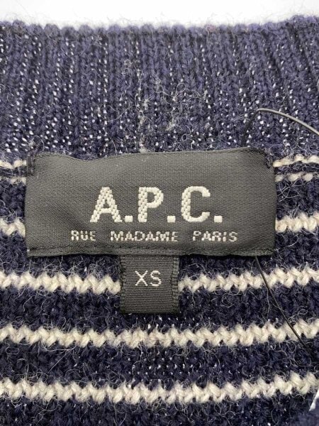 A.P.C.(アーペーセー) / ニット・セーター(厚手)/XS/ウール/NVY 