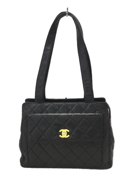 CHANEL(シャネル) / トートバッグ/レザーハンドル/ヴィンテージ 