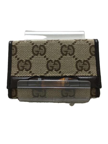 GUCCI(グッチ) / キーケース/キャンバス/6連キーケース/バンブー素材 
