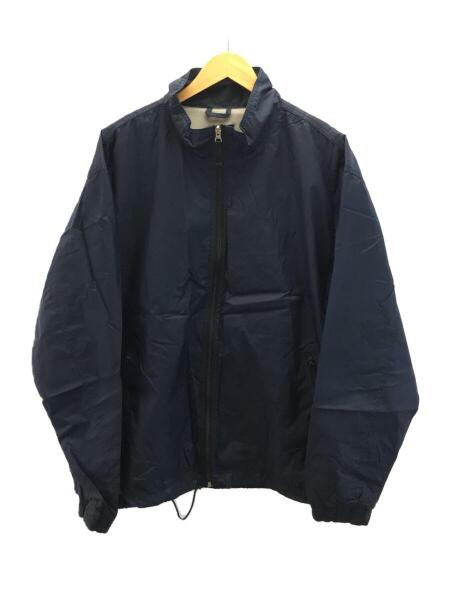 00s 00年製 OLD GAP ナイロンジャケット ナイロンリップ 青 紺ライン L