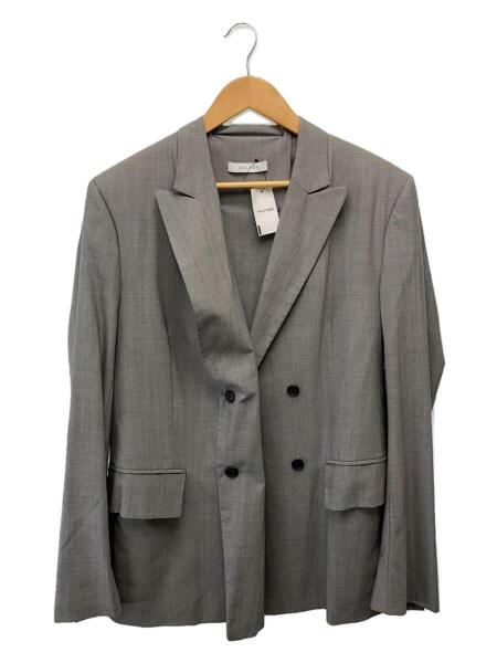 古着 デラダ DELADA check double-breasted button blazer レディース  