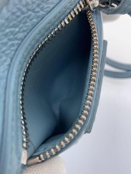 BALENCIAGA(バレンシアガ) / ネオクラシック/2つ折り財布/レザー/BLU