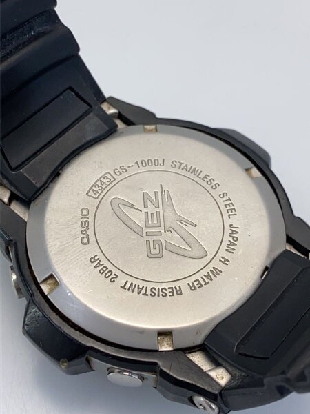 CASIO(カシオ) / ソーラー腕時計/G-SHOCK/アナログ/ブラック/GS-1000J 