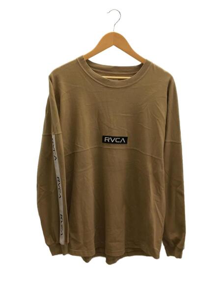 RVCA(ルーカ) / 長袖Tシャツ/M/コットン/CML/無地/AI042-060/テープ 