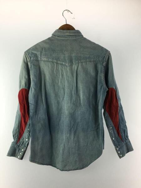 visvim デニムシャツ インディゴ ウエスタン 1 コットン リネン