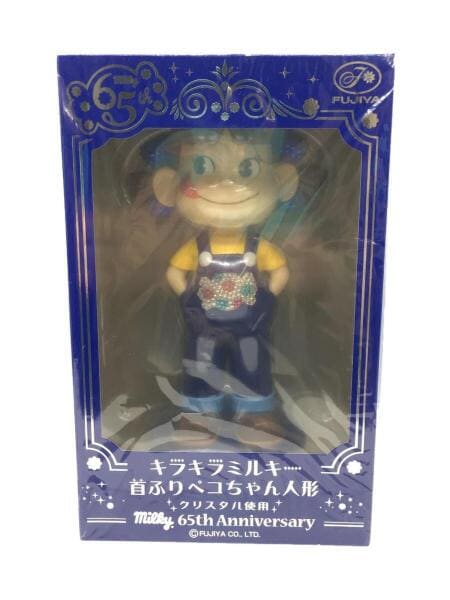キラキラミルキー 首ふりペコちゃん人形
