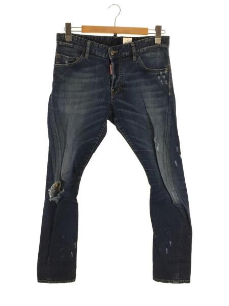 DSQUARED2(ディースクエアード) / ダメージ加工有/スキニーパンツ/48 