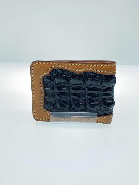 THE FLAT HEAD(ザフラットヘッド) / 2つ折り財布/レザー/BLK/メンズ 