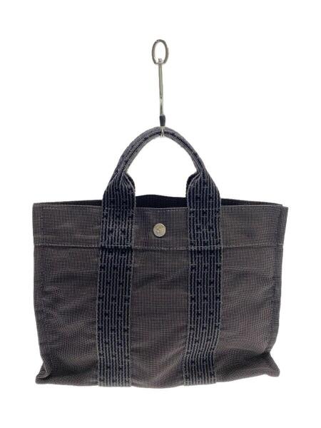 エルメス　エールラインPM HERMES(エルメス) / エールラインPM/トートバッグ/キャンバス/GRY