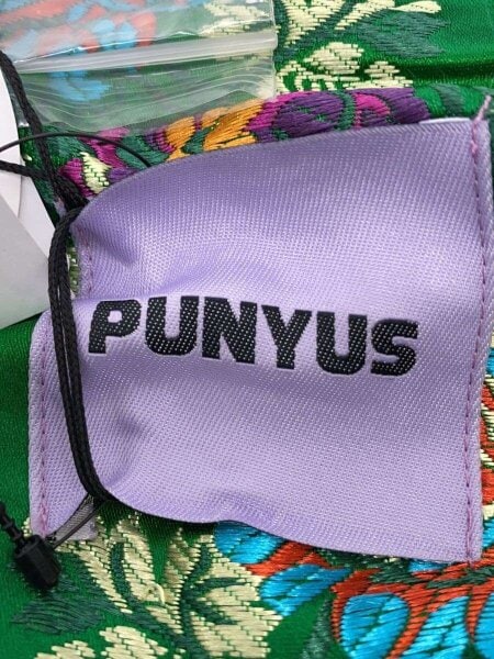PUNYUS(プニュズ) / チャイナ柄フェイクファー袖コート/3/--/GRN/総柄 