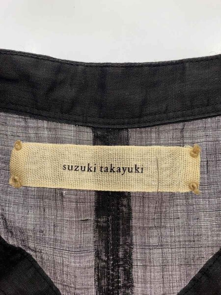 suzuki takayuki(スズキタカユキ) / ノースリーブブラウス/FREE/リネン 
