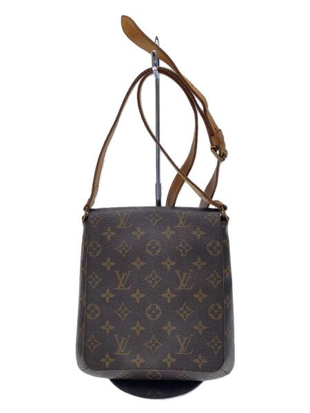 LOUIS VUITTON / ミュゼット・サルサ_モノグラム・キャンバス_ショートショルダー/PVC/BRW/総柄 LOUIS VUITTON(ルイヴィトン) / ミュゼット・サルサ_モノグラム
