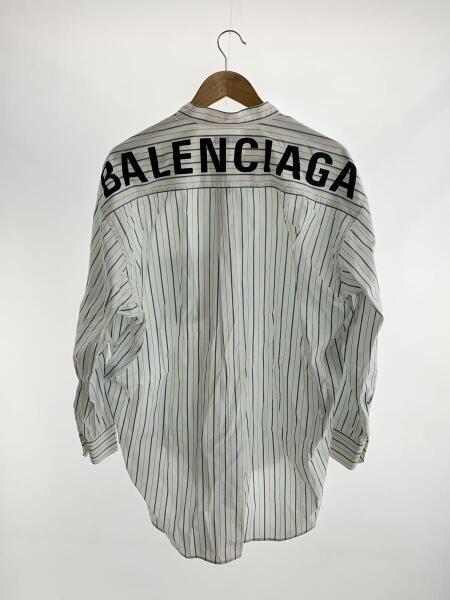 BALENCIAGA(バレンシアガ) / 長袖ブラウス/34/コットン/ストライプ 