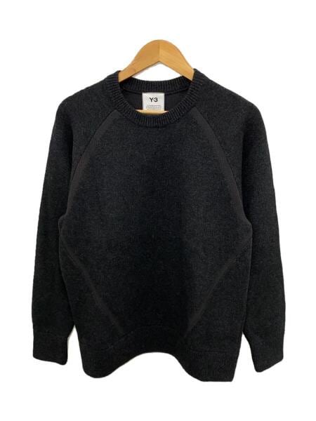 Y-3(ワイスリー) / セーター(厚手)/S/ウール/GRY/無地/GK4564 | 古着の 