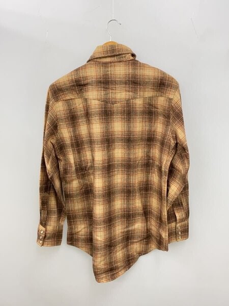 MERVYN’S / 長袖シャツ/M/ウール/CML/チェック MERVYN'S(マービンズ) / 長袖シャツ/M/ウール/CML/チェック | 古着の