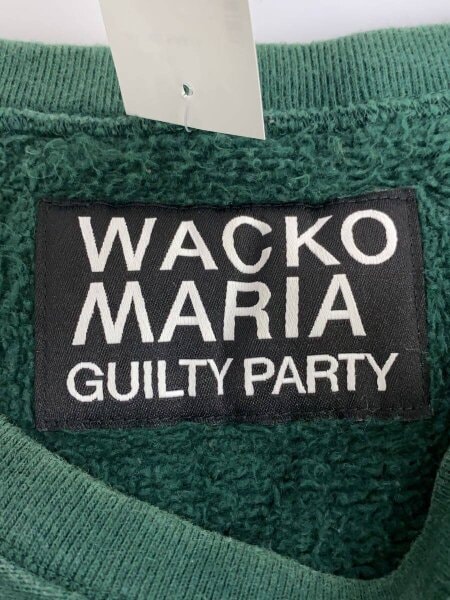 WACKO MARIA(ワコマリア) / スウェット/XL/コットン/GRN/着用感あり