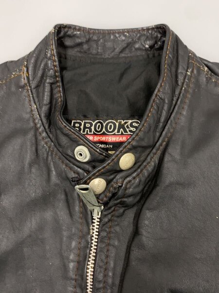 BROOKS(ブルックス) / レザージャケット・ブルゾン/--/レザー/BLK