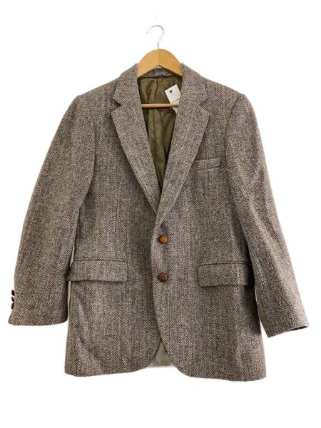 HARRIS TWEED(ハリスツイード) / テーラードジャケット/--/ウール/BRW 