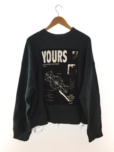 JieDa(ジエダ) / 17AW/REVERSIBLE SWEAT SHIRT/1/コットン/GRN/Jie-17W 
