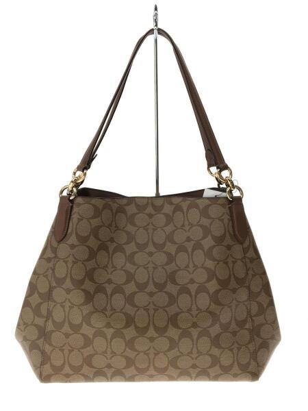 COACH / ショルダーバッグ/PVC/BRW/総柄/F80298 COACH(コーチ) / トートバッグ/PVC/BRW/総柄/F80298/シグネチャー