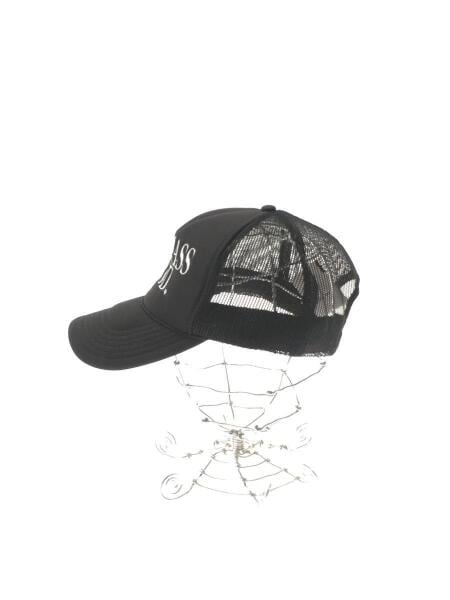 【希少・完売品】NO MASS PROD CAP ブラック メッシュ キャップ その他ブランド(ソノタブランド) / NO MASS PROD/メッシュキャップ