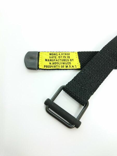 N.HOOLYWOOD(エヌハリウッド) / ベルト/ゴアテックス/BLK/無地/エヌ