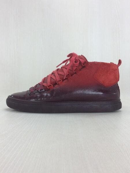 BALENCIAGA(バレンシアガ) / ハイカットスニーカー/42/RED/スウェード 