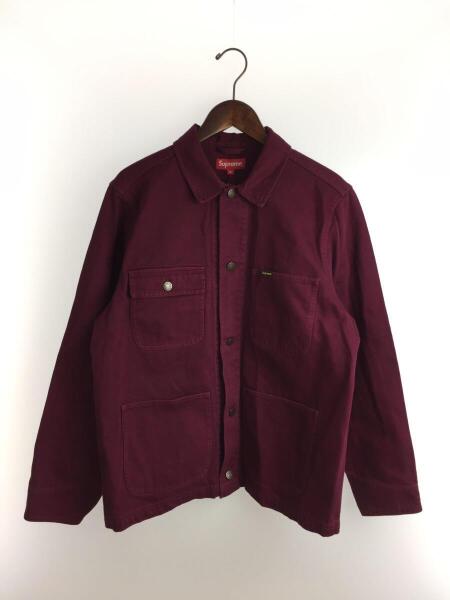 Supreme / 18SS/NY Tapestry Denim Chore Coat/カバーオール/S/デニム/BLK Supreme(シュプリーム) / 18SS/NY Tapestry Denim Chore Coat