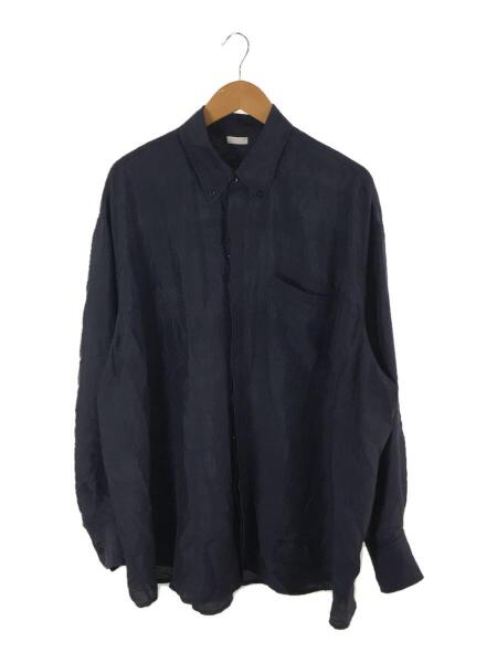 SEEALL(シーオール) / OVERSIZED WORK SHIRTS/長袖シャツ/46/シルク 
