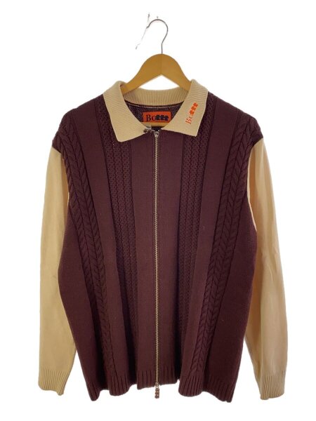 BoTT(ボット) / ×TTTMSW/23AW/Zip Up Polo/XL/ボルドー/無地/BOTTT 