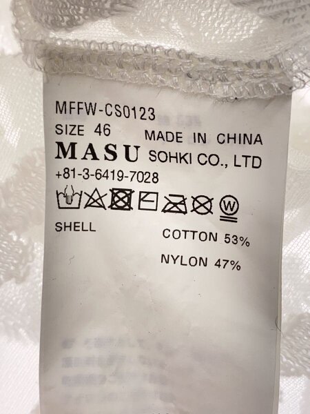 MASU(エムエーエスユー) / 23AW/ANGEL LACE HOODIE/パーカー/46 