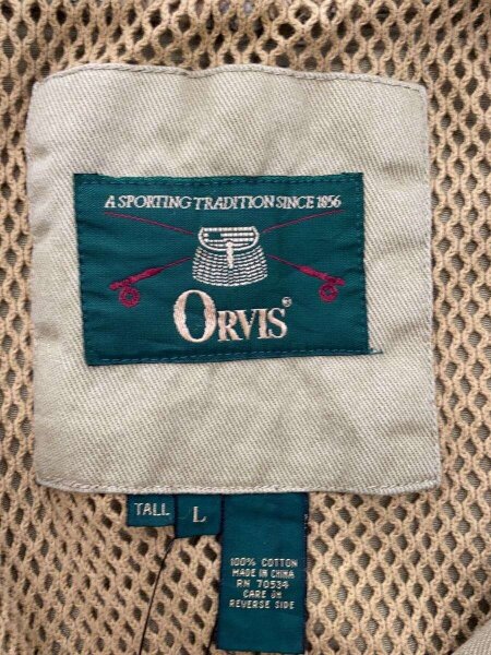 ORVIS(オービス) / Vintage/90s/フィッシングジャケット/レザー 