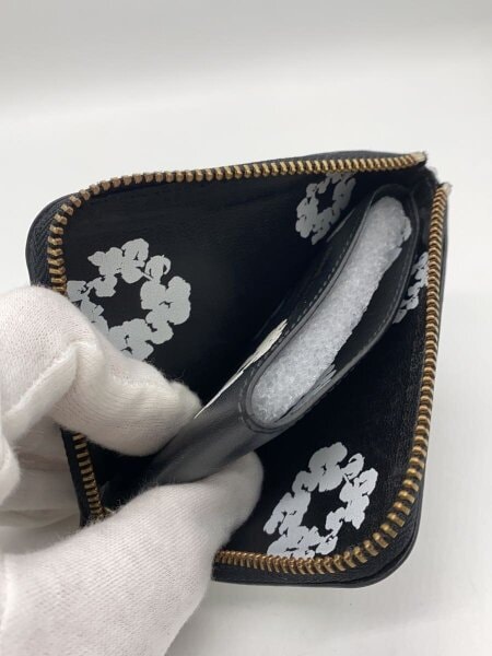 COMME des GARCONS(コムデギャルソン) / 財布/レザー/BLK/総柄/メンズ