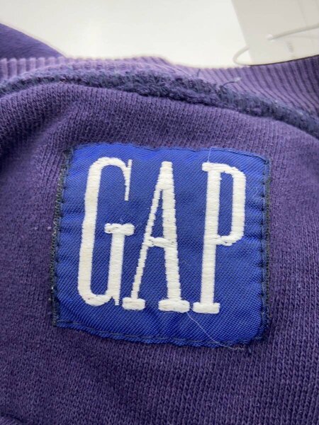 GAP(ギャップ) / OLD GAP/90s/紺タグ/クルーネックスウェット/前V/SIZE 