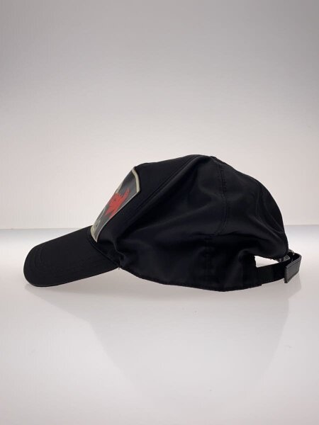 PRADA(プラダ) / コミック/キャップ/M/ナイロン/BLK/メンズ | 中古品の