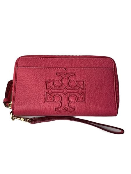 TORY BURCH(トリーバーチ) / 2つ折り財布/レザー/PNK/レディース/32173