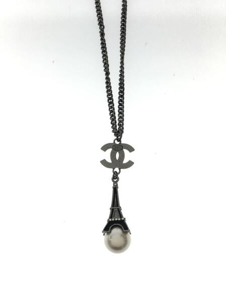 CHANEL(シャネル) / ネックレス/--/パール/BLK/トップ有/レディース 