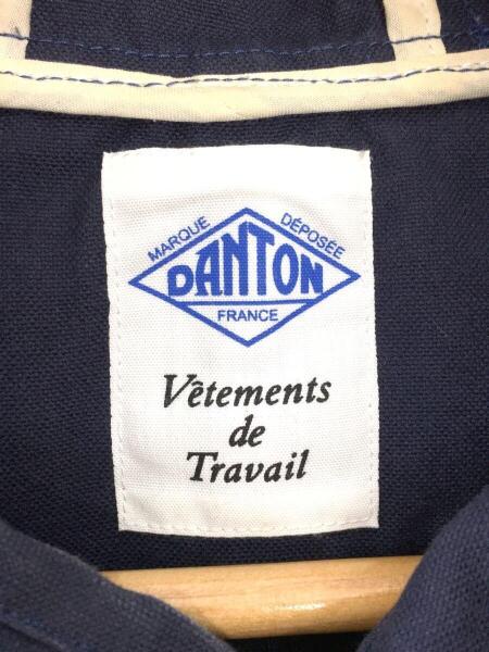 DANTON(ダントン) / キャンバスラウンドカラーワークジャケット/15aw 