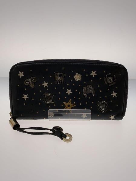 JIMMY CHOO(ジミーチュウ) / 長財布/レザー/総柄/メンズ | 中古品の 