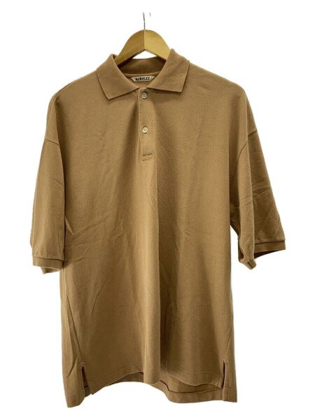 AURALEE(オーラリー) / SUPER SOFT PIQUE BIG POLO/4/コットン/無地 