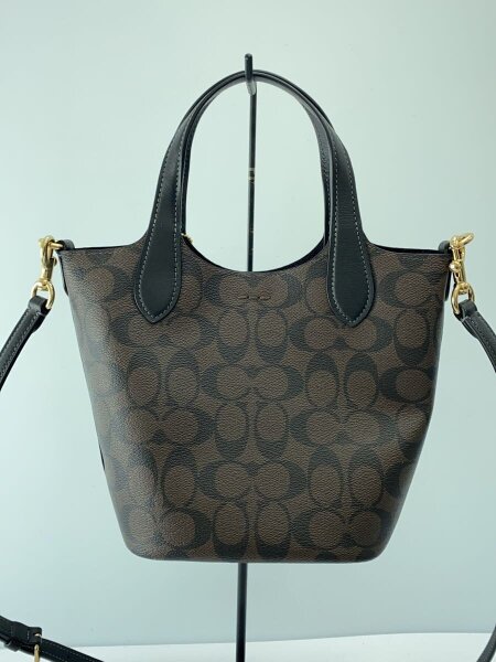 COACH(コーチ) / ハンナ バケット バッグ・シグネチャー キャンバス 