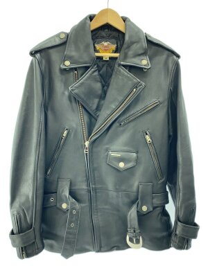 Harley-Davidson シングルライダースジャケット S HARLEY DAVIDSONのメンズウェアのライダースジャケットに該当する検索