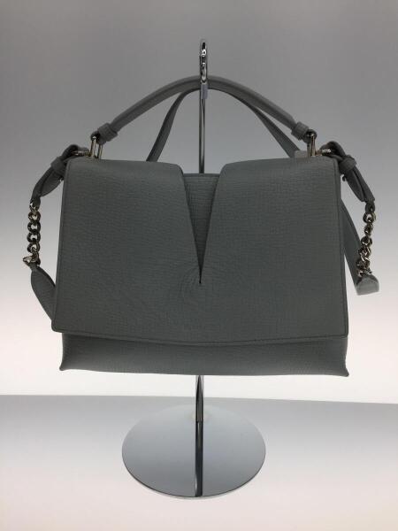 JIL SANDER(ジルサンダー) / View Bag/ショルダーバッグ/レザー/GRY 