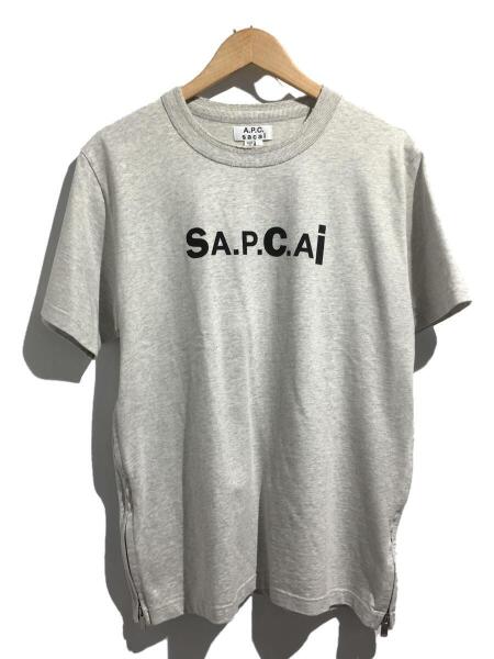 A.P.C.(アーペーセー) / A.P.C/sacai/サイドジップtシャツ/Tシャツ/L 