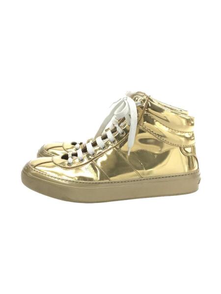 JIMMY CHOO(ジミーチュウ) / ハイカットスニーカー/ゴールド | 中古品 