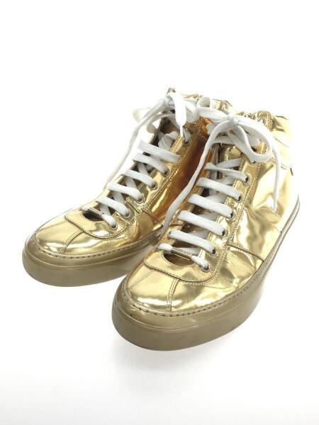JIMMY CHOO(ジミーチュウ) / ハイカットスニーカー/ゴールド | 中古品 