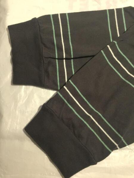 NEIGHBORHOOD(ネイバーフッド) / 長袖Tシャツ/M/コットン/GRY/ボーダー